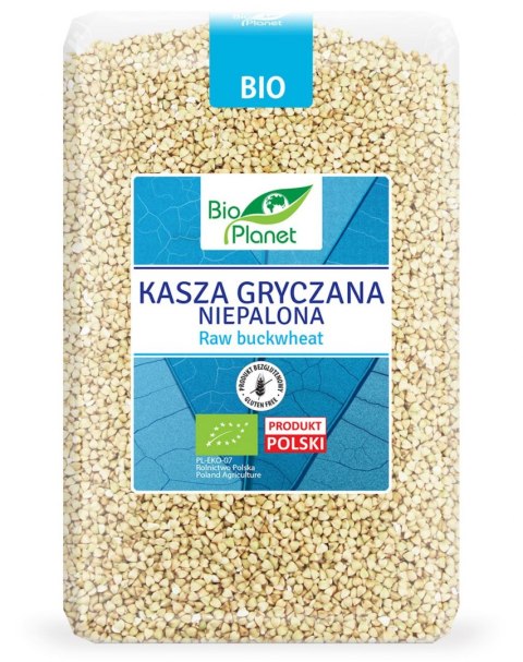 KASZA GRYCZANA NIEPALONA BEZGLUTENOWA BIO 2 kg - BIO PLANET BIO PLANET - seria NIEBIESKA (ryże, kasze, ziarna)