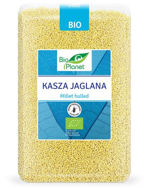 KASZA JAGLANA BEZGLUTENOWA BIO 2 kg - BIO PLANET BIO PLANET - seria NIEBIESKA (ryże, kasze, ziarna)