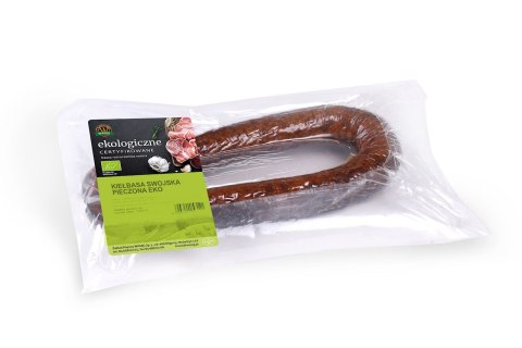 KIEŁBASA SWOJSKA PIECZONA BIO (około 0,45 kg) - WASĄG (NA ZAMÓWIENIE) WASĄG (wędliny wieprzowe, drobiowe)