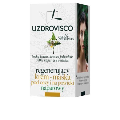 KREM - MASKA POD OCZY I NA POWIEKI REGENERUJĄCY NAPAROWY 25 ml - UZDROVISCO (ŚWIETLIK) UZDROVISCO (kosmetyki)