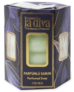 MYDŁO W KOSTCE TWIST DLA MĘŻCZYZN PERFUMOWANE (4 x 45 g) 180 g - LA DIVA LA DIVA (mydła)