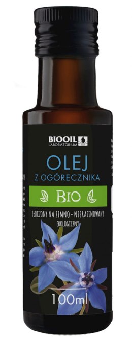OLEJ Z OGÓRECZNIKA TŁOCZONY NA ZIMNO BIO 100 ml - BIOOIL BIOOIL (oleje i oliwy)