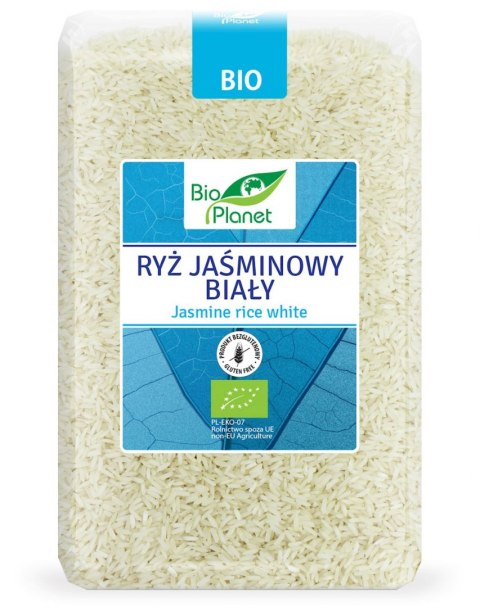 RYŻ JAŚMINOWY BIAŁY BEZGLUTENOWY BIO 2 kg - BIO PLANET BIO PLANET - seria NIEBIESKA (ryże, kasze, ziarna)