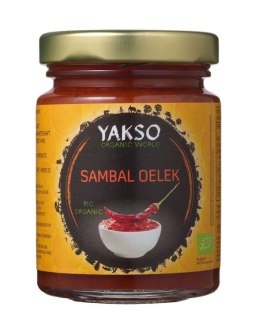 SOS CHILI SAMBAL OELEK BIO 100 g - YAKSO YAKSO (sosy sojowe, prażynki)