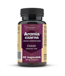 ARONIA CZARNA MELANOCARPA EKSTRAKT (200 mg) 60 KAPSUŁEK - PHARMOVIT PHARMOVIT (suplementy diety)