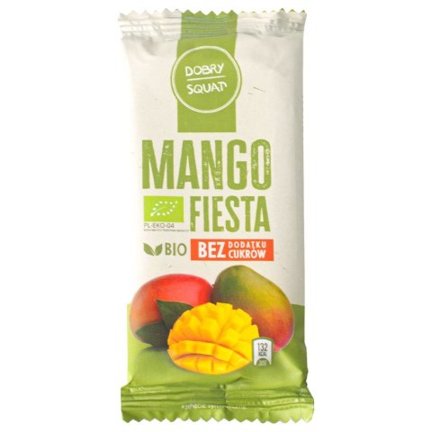 BATON DAKTYLOWY Z MANGO (MANGO FIESTA) BEZ DODATKU CUKRU BIO 30 g - DOBRY SQUAD DOBRY SQUAD (batony)