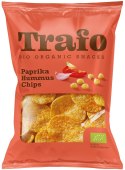 CHIPSY Z CIECIERZYCY PAPRYKOWO - CZOSNKOWE BIO 75 g - TRAFO TRAFO (chipsy warzywne i ziemniaczne)