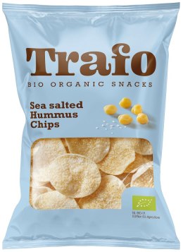 CHIPSY Z CIECIERZYCY Z SOLĄ MORSKĄ BIO 75 g - TRAFO TRAFO (chipsy warzywne i ziemniaczne)