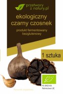 CZARNY CZOSNEK BEZGLUTENOWY BIO (1 szt.) - PRZETWORY Z NATURY PRZETWORY Z NATURY (czarny czosnek)