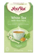 HERBATA BIAŁA Z ALOESEM (WHITE TEA WITH ALOE VERA) BIO (17 x 1,8 g) 30,6 g - YOGI TEA YOGI TEA (herbaty i herbatki)