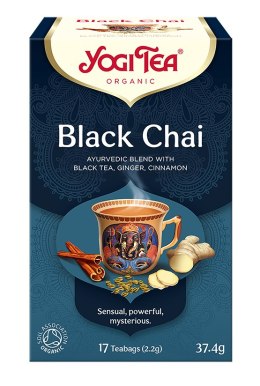 HERBATA CZARNA Z IMBIREM I CYNAMONEM (BLACK CHAI) BIO (17 x 2,2 g) 37,4 g - YOGI TEA YOGI TEA (herbaty i herbatki)
