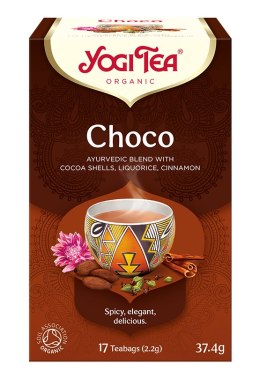 HERBATKA CZEKOLADOWA Z KAKAO (CHOCO) BIO (17 x 2,2 g) 37,4 g - YOGI TEA YOGI TEA (herbaty i herbatki)