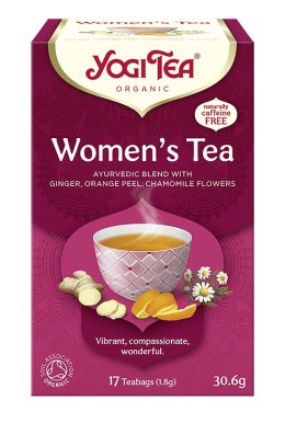 HERBATKA DLA KOBIET (WOMEN'S TEA) BIO (17 x 1,8 g) 30,6 g - YOGI TEA YOGI TEA (herbaty i herbatki)