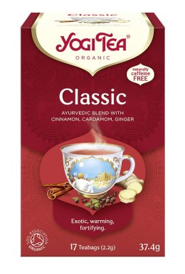 HERBATKA KLASYCZNA (CLASSIC) BIO (17 x 2,2 g) 37,4 g - YOGI TEA YOGI TEA (herbaty i herbatki)