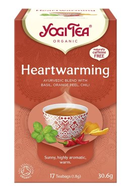 HERBATKA RADOŚĆ ŻYCIA (HEARTWARMING) BIO (17 x 1,8 g) 30,6 g - YOGI TEA YOGI TEA (herbaty i herbatki)