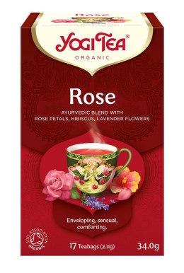HERBATKA TAO ROSE BIO (17 x 2 g) 34 g - YOGI TEA YOGI TEA (herbaty i herbatki)
