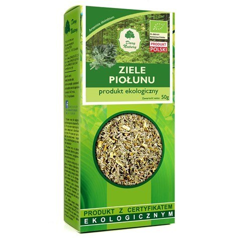 HERBATKA ZIELE PIOŁUNU BIO 50 g - DARY NATURY DARY NATURY - herbatki BIO