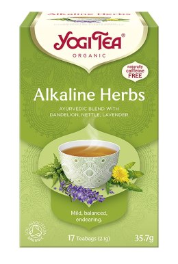 HERBATKA ZIOŁA ALKALICZNE (ALKALINE HERBS) BIO (17 x 2,1 g) 35,7 g - YOGI TEA YOGI TEA (herbaty i herbatki)