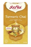 HERBATKA ZŁOTY CHAI Z KURKUMĄ (TURMERIC CHAI) BIO (17 x 2 g) 34 g - YOGI TEA YOGI TEA (herbaty i herbatki)