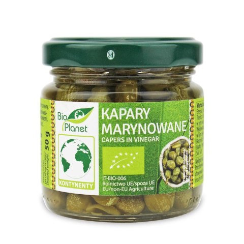 KAPARY MARYNOWANE BIO 100 g (50 g) - BIO PLANET BIO PLANET - seria INNE