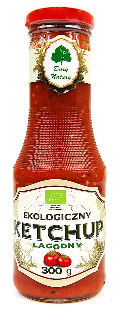 KETCHUP ŁAGODNY BIO 300 g - DARY NATURY DARY NATURY - inne