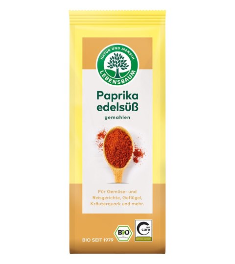 PAPRYKA SŁODKA MIELONA BIO 50 g - LEBENSBAUM LEBENSBAUM (przyprawy, herbaty, kawy)