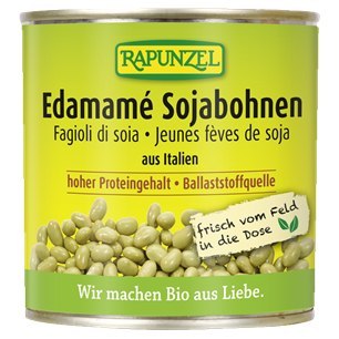 SOJA EDAMAME W ZALEWIE BIO 200 g (130 g) - RAPUNZEL RAPUNZEL (kremy orzechowe, ketchupy, czekolady)