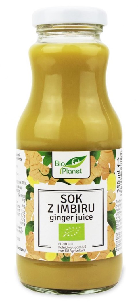 SOK Z IMBIRU NFC BIO 250 ml - BIO PLANET BIO PLANET - seria SOKI I ZAKWASY