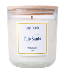 ŚWIECA SOJOWA ZAPACHOWA PALO SANTO 210 ml - YOUR CANDLE YOUR CANDLE (świece, olejki eteryczne)