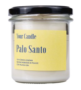 ŚWIECA SOJOWA ZAPACHOWA PALO SANTO 300 ml - YOUR CANDLE YOUR CANDLE (świece, olejki eteryczne)