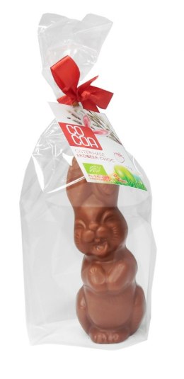 ZAJĄC O SMAKU TRUSKAWKOWYM BIO 55 g - COCOA (PRODUKT SEZONOWY) COCOA (czekolady i bakalie w surowej czekoladzie)