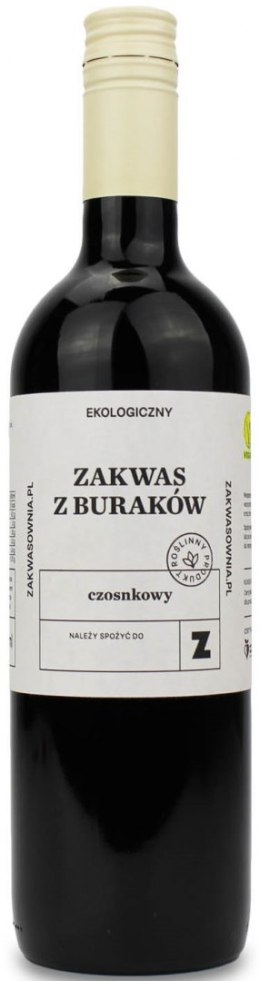 ZAKWAS Z BURAKÓW CZOSNKOWY BIO 700 ml - DELIKATNA (ZAKWASOWNIA) DELIKATNA (Zakwasownia)